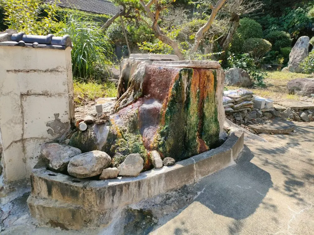 激レア 美品 大分県産 蓋付き オンセンゴマツボ 亀川温泉オンセンゴマ